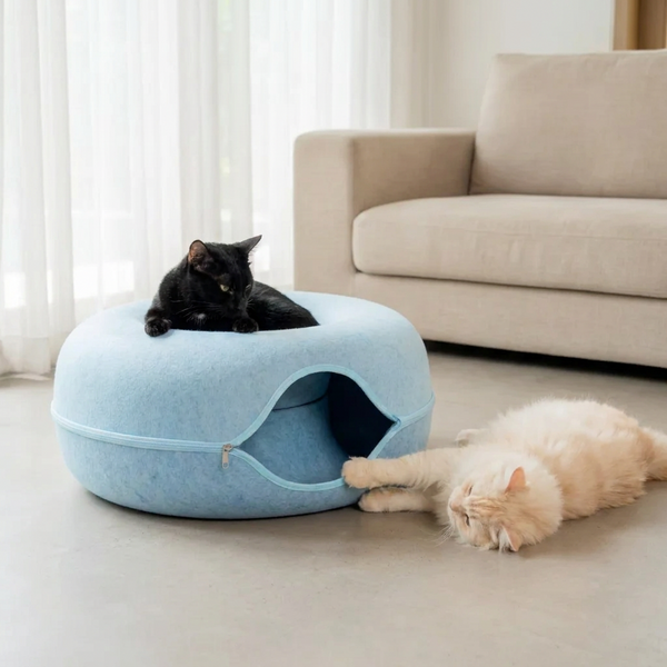 PetRoot™ Peek & Play Cave - Whispering Sky Blue