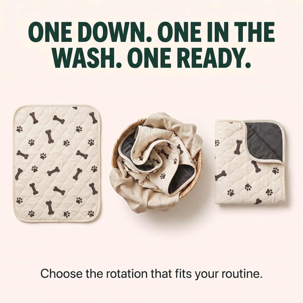 PetRoot™ PottyPlace Durable Leak-Free Pads