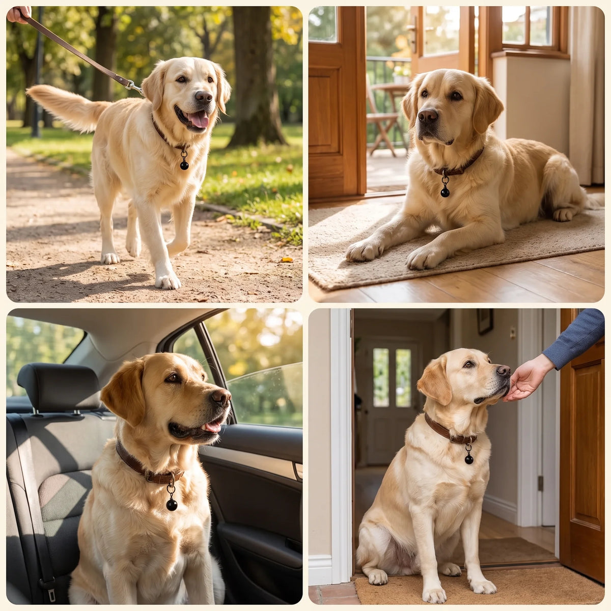 PetRoot™ ANTI-BARKING STONE PENDANT