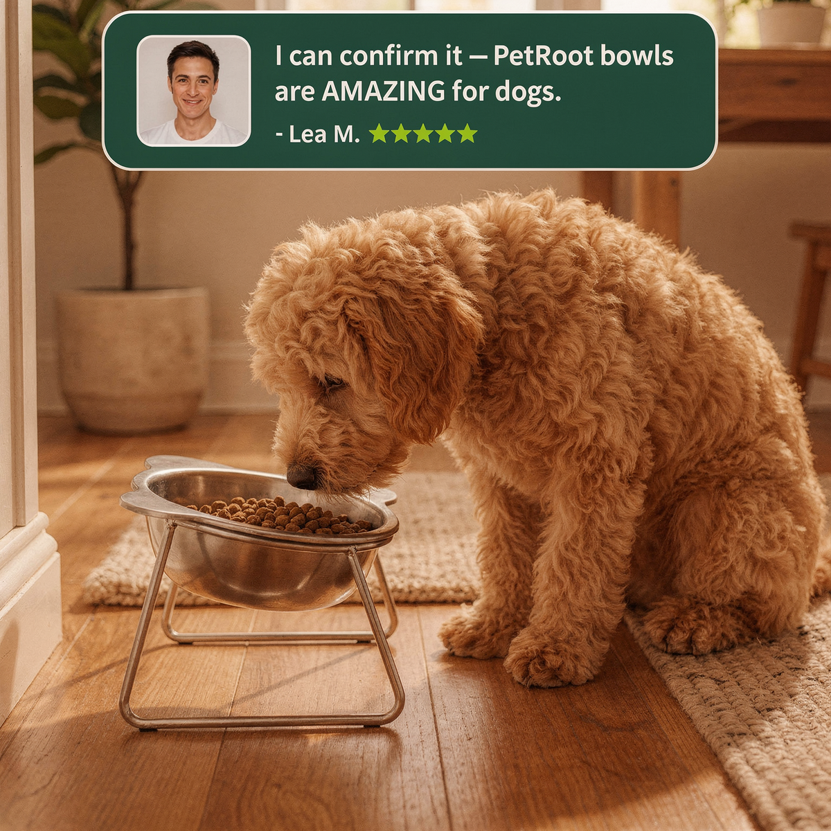 PetRoot Orthopedic Feeding Bowl