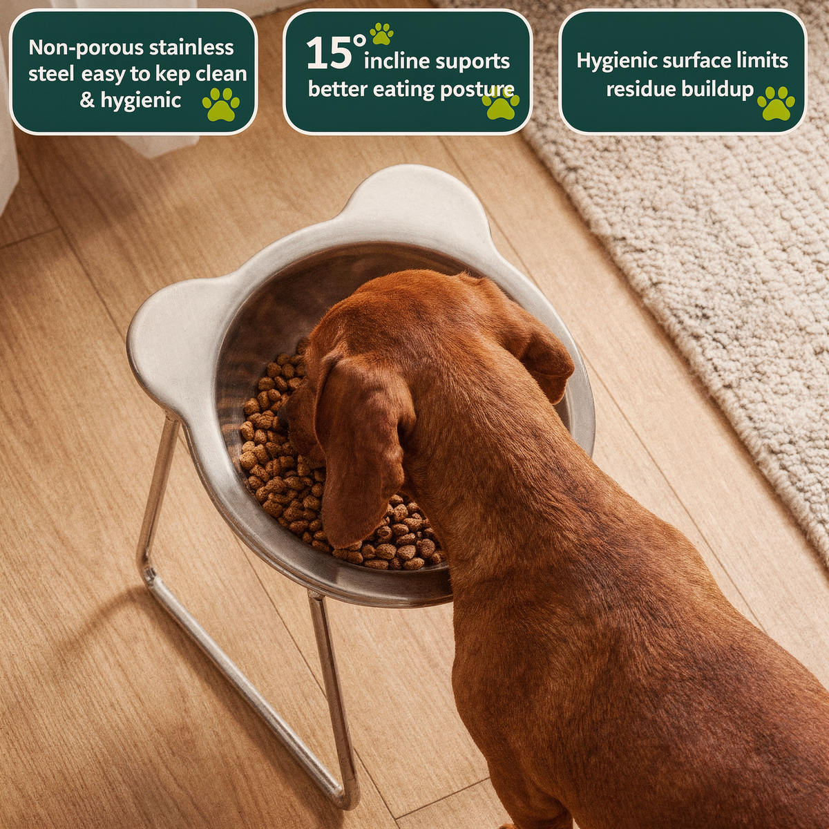 PetRoot Orthopedic Feeding Bowl